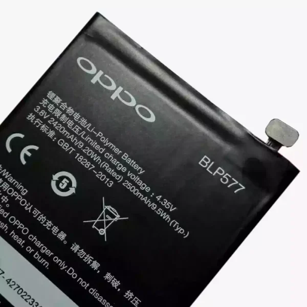 ⁦بطارية الهاتف الذكي BLP577 ينطبق على OPPO R3 R7005 R7007⁩ - الصورة ⁦2⁩