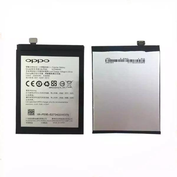 ⁦بطارية الهاتف الذكي BLP595 ينطبق على OPPO R7⁩ - الصورة ⁦2⁩