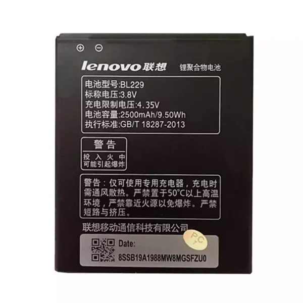 بطارية الهاتف الذكي BL229 ينطبق على LENOVO A808T,A806