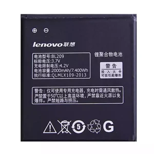 بطارية الهاتف الذكي BL209 ينطبق على LENOVO A788T,A820E,A760,A516,A378T,A398T,A706