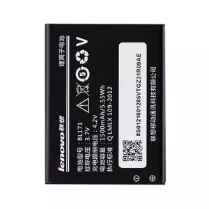 بطارية الهاتف الذكي BL171 ينطبق على LENOVO A356,A368,A370e,A376,A60,A65,A390T