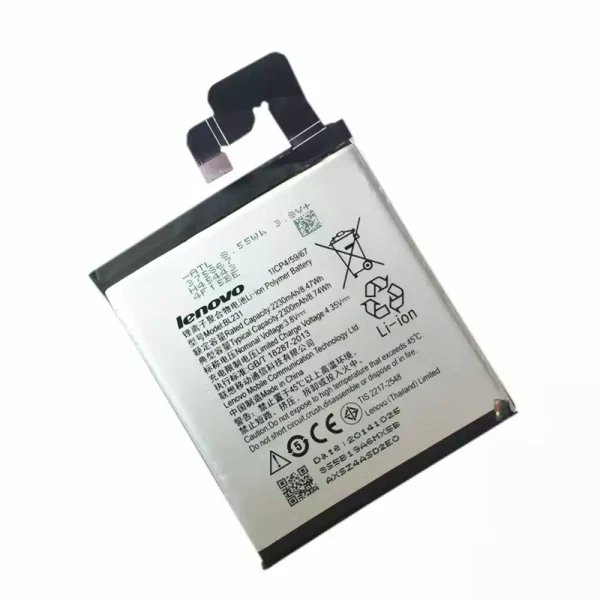 بطارية الهاتف الذكي BL231 ينطبق على LENOVO S90-T,S90-U,S90-E,A6800,X2-CU,X2-TO