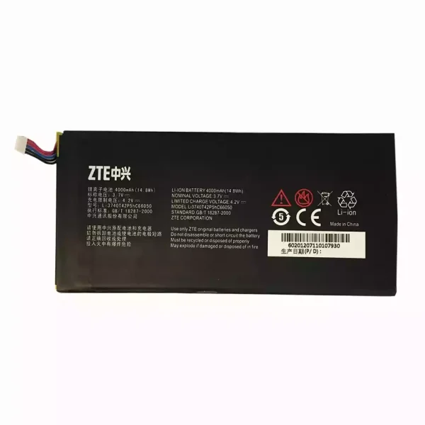 بطارية الهاتف الذكي Li3740T42P5hC66050 ينطبق على ZTE T98