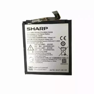 بطارية الهاتف الذكي HE332 ينطبق على Sharp Aquos S2