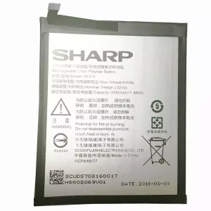 بطارية الهاتف الذكي HE314 ينطبق على Sharp Aquos Z2,A1