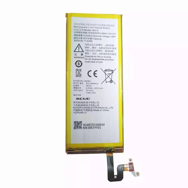 بطارية الهاتف الذكي HE312 ينطبق على Sharp Z3,LG L900s