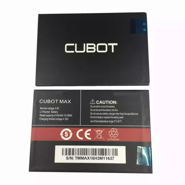 بطارية الهاتف الذكي ينطبق على CUBOT MAX