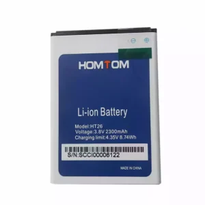بطارية الهاتف الذكي ينطبق على HOMTOM HT26