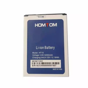 بطارية الهاتف الذكي ينطبق على HOMTOM HT10