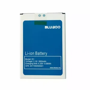 بطارية الهاتف الذكي ينطبق على Bluboo D1