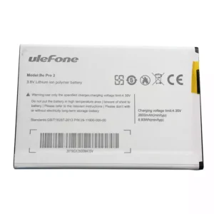 بطارية الهاتف الذكي ينطبق على uleFone Be Pro 2