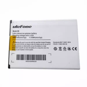 بطارية الهاتف الذكي ينطبق على uleFone S8