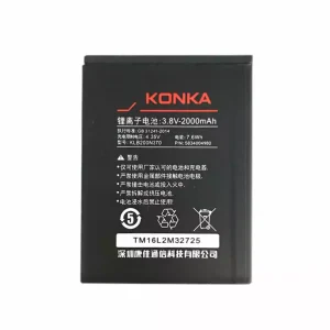 بطارية الهاتف الذكي KLB200N370 ينطبق على KONKA R9
