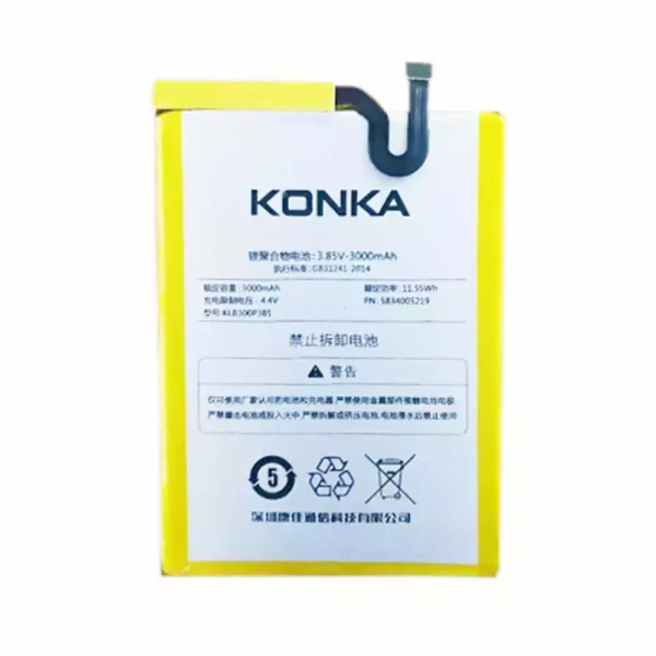 بطارية الهاتف الذكي KLB300P385 ينطبق على KONKA S5