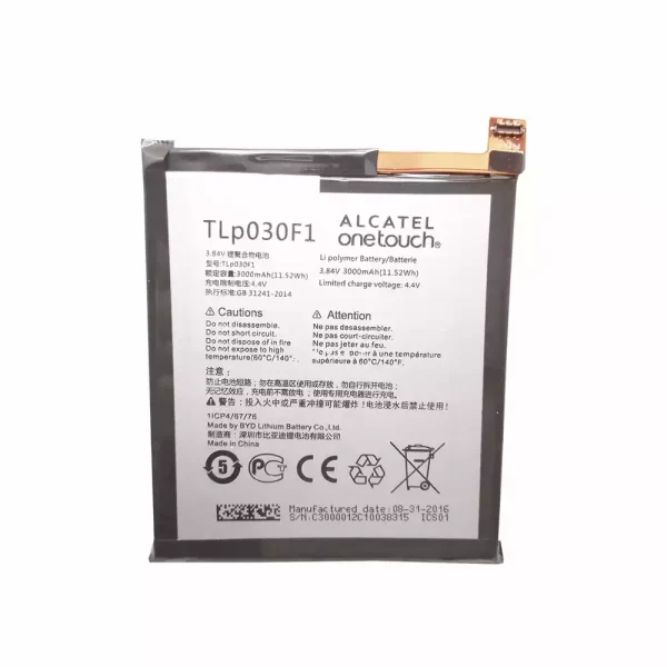 بطارية الهاتف الذكي TLP030F1 ينطبق على TCL 950