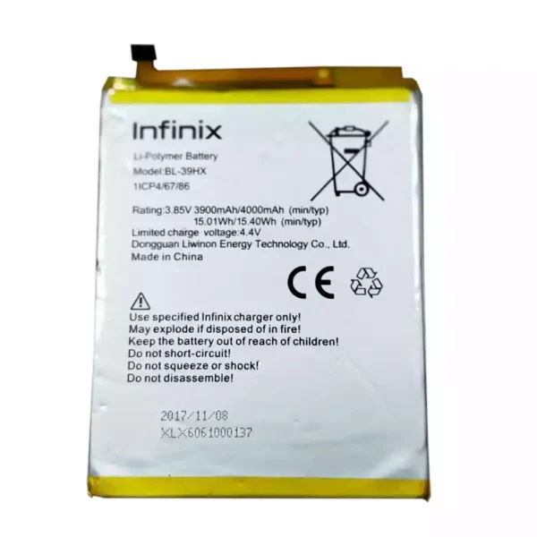 بطارية الهاتف الذكي ينطبق على Infinix BL-39HX