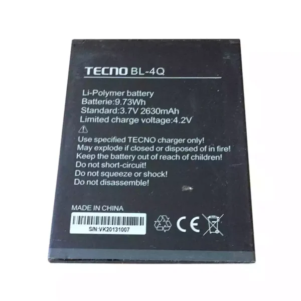 بطارية الهاتف الذكي ينطبق على TECNO BL-4Q