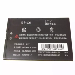 بطارية الهاتف الذكي ينطبق على COMIO C6,C5
