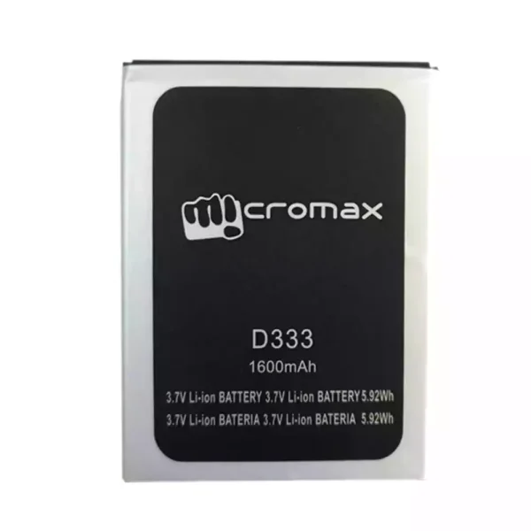 بطارية الهاتف الذكي ينطبق على Micromax D333