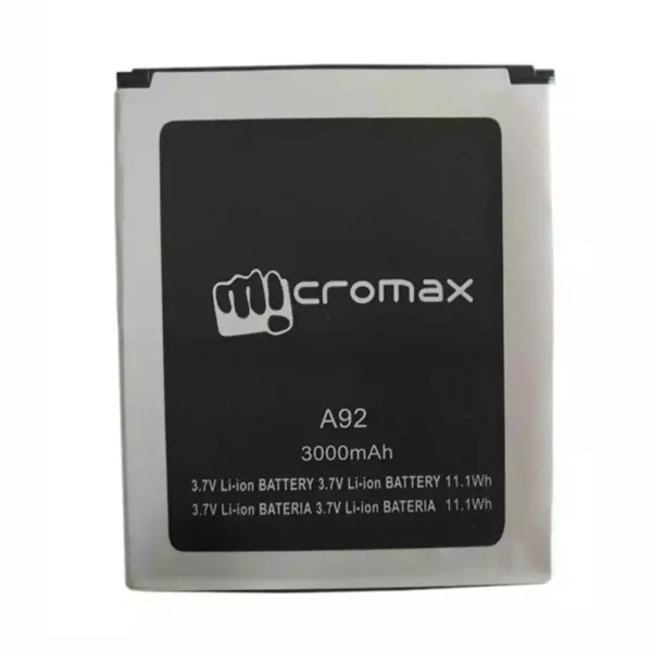 بطارية الهاتف الذكي ينطبق على Micromax A92