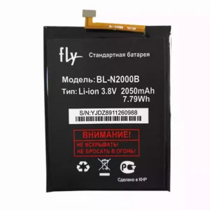بطارية الهاتف الذكي BL-N2000B ينطبق على FLY IQ4516