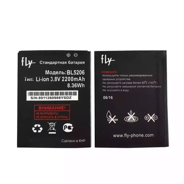 بطارية الهاتف الذكي ينطبق على FLY BL5206