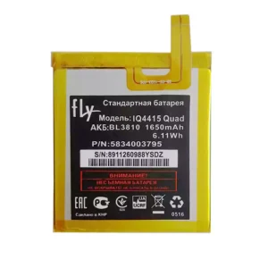 بطارية الهاتف الذكي BL3810 ينطبق على FLY IQ4415