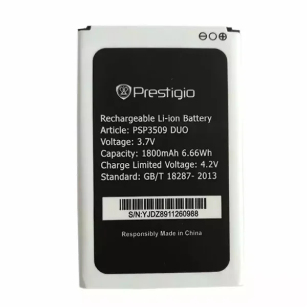بطارية الهاتف الذكي PSP3509 DUO ينطبق على Prestigio Wize D3 E3 K3