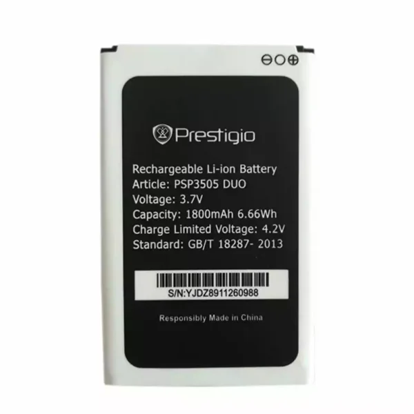 بطارية الهاتف الذكي PSP3505 DUO ينطبق على Prestigio Wize D3