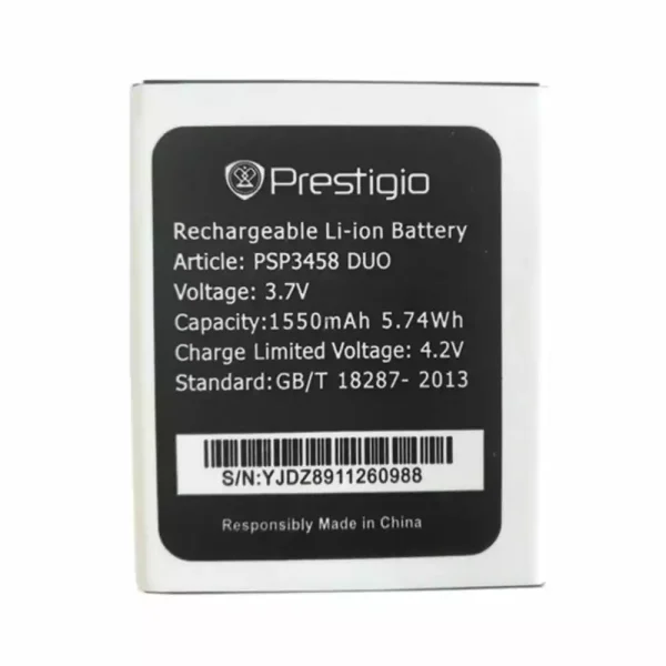 بطارية الهاتف الذكي PSP3458 DUO ينطبق على Prestigio wize O3