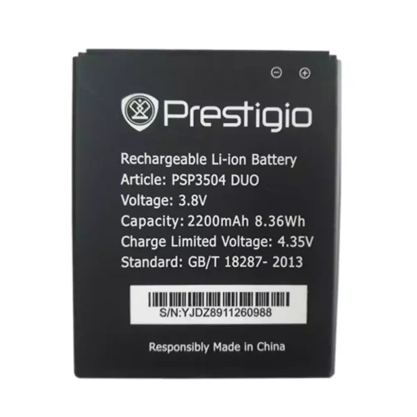بطارية الهاتف الذكي PSP3504 DUO ينطبق على Prestigio Muze C3
