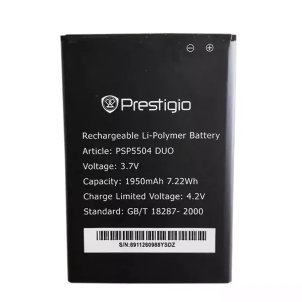 بطارية الهاتف الذكي ينطبق على Prestigio PSP5504 DUO