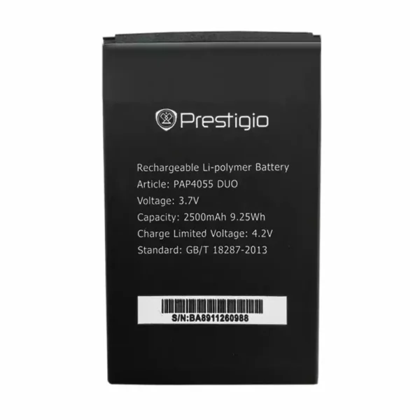 بطارية الهاتف الذكي ينطبق على Prestigio PAP4055 DUO