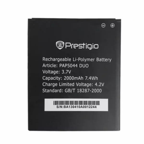 بطارية الهاتف الذكي ينطبق على Prestigio PAP5044 DUO