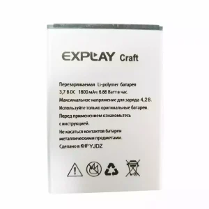 بطارية الهاتف الذكي ينطبق على Explay Craft