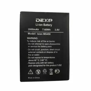 بطارية الهاتف الذكي ينطبق على DEXP Ixion MS450