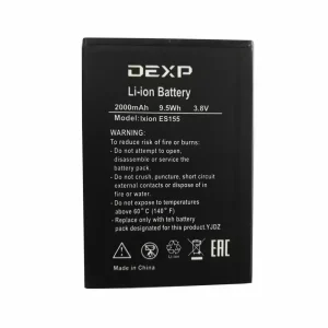 بطارية الهاتف الذكي ينطبق على DEXP Ixion ES155