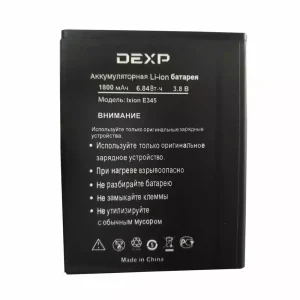 بطارية الهاتف الذكي ينطبق على DEXP Ixion E345
