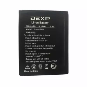 بطارية الهاتف الذكي ينطبق على DEXP Ixion E150