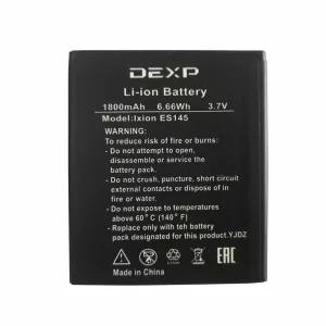 بطارية الهاتف الذكي ينطبق على DEXP Ixion ES145
