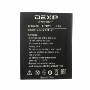 بطارية الهاتف الذكي ينطبق على DEXP Ixion M LTE 5''