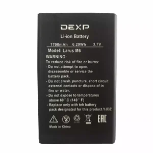 بطارية الهاتف الذكي ينطبق على DEXP Larus M6