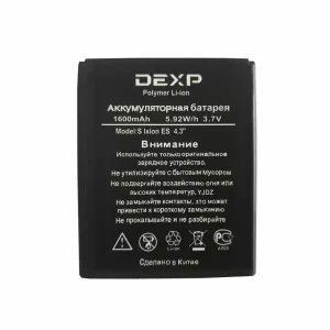 بطارية الهاتف الذكي ينطبق على DEXP S Ixion ES 4.3''