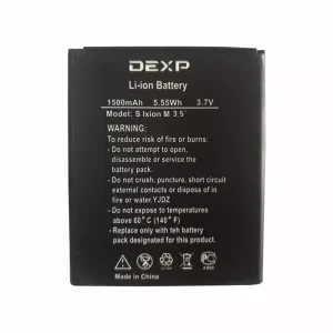 بطارية الهاتف الذكي ينطبق على DEXP S Ixion M 3.5''