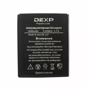 بطارية الهاتف الذكي ينطبق على DEXP S Ixion ES4.3