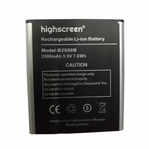 بطارية الهاتف الذكي ينطبق على Highscreen B2000B win