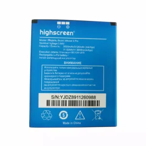 بطارية الهاتف الذكي ينطبق على Highscreen Boost 3，Boost 3 Pro