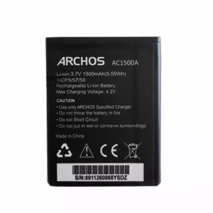بطارية الهاتف الذكي ينطبق على ARCHOS AC1500A