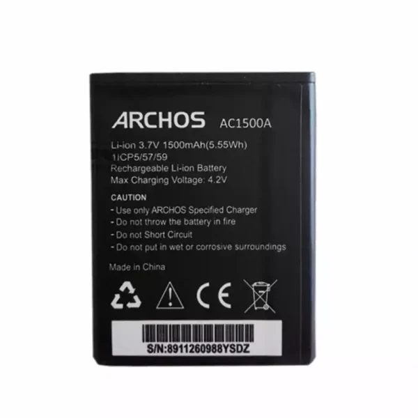 بطارية الهاتف الذكي ينطبق على ARCHOS AC1500A
