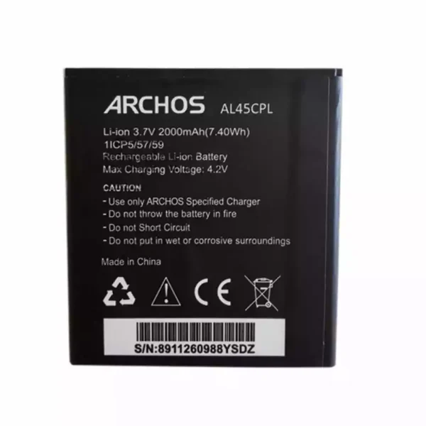 بطارية الهاتف الذكي ينطبق على ARCHOS AC45CPL
